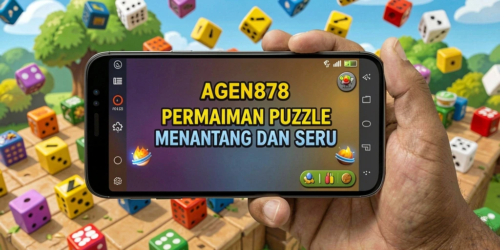 Tampilan gameplay AGEN878 yang menantang dalam puzzle kreatif.