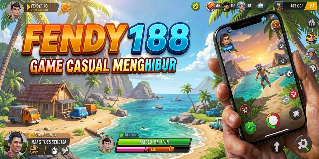 Screenshot dari FENDY188 menampilkan gameplay yang menyenangkan dan penuh warna.