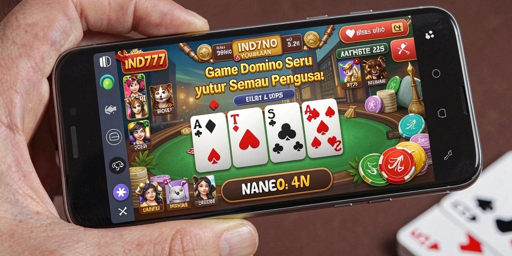 Tampilan gameplay menarik dan interaktif dari IND777.