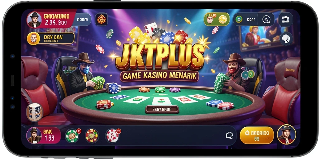 Tampilan menawan dari permainan Kasino JKTPLUS yang menarik dan menghibur.