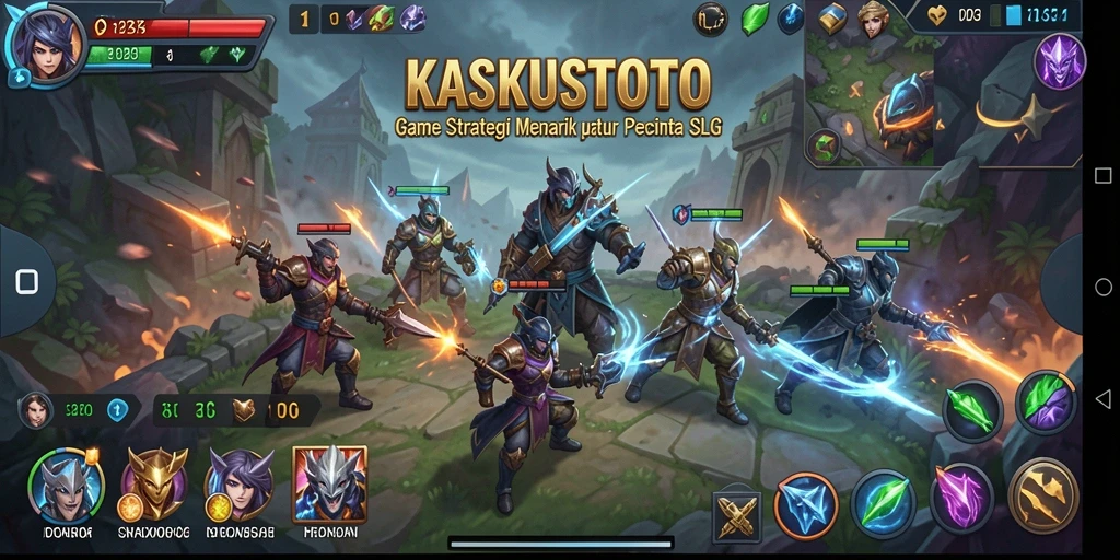 Tampilan gameplay seru dan strategi yang mendalam di KASKUSTOTO.