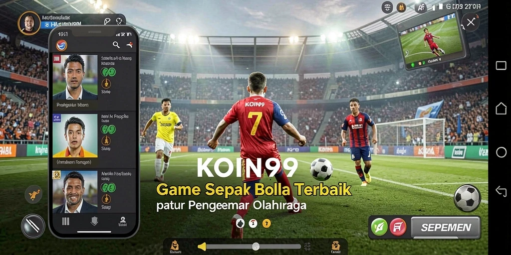 Tampilan gameplay KOIN99 yang seru dan mendebarkan.