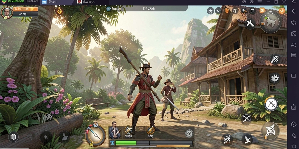 Tampilan gameplay OLYMPUS88 yang penuh warna dan interaktif.