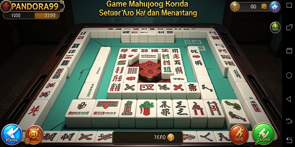 Gameplay PANDORA99 yang menarik dan menantang di Mahjong.