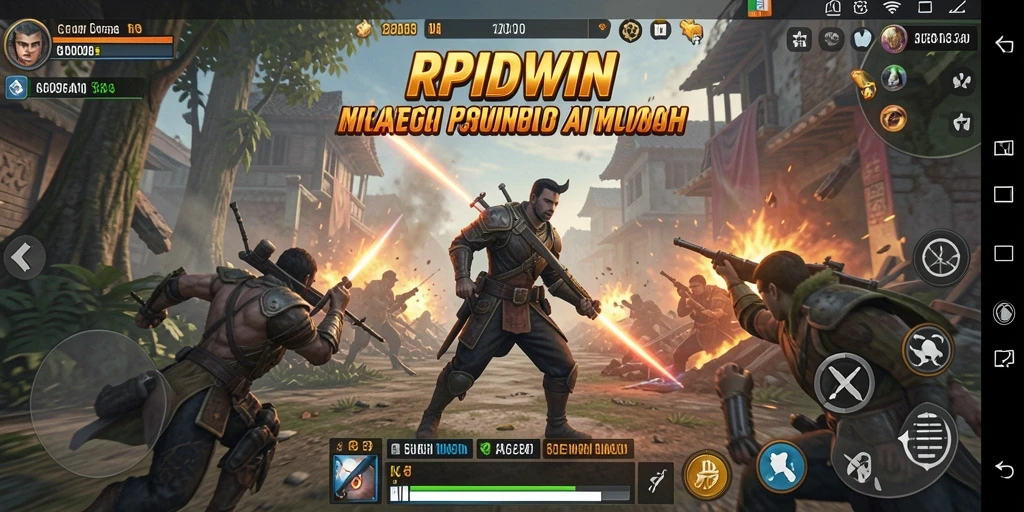 Tampilan gameplay strategis seru di RPIDWIN dengan strategi mendalam.