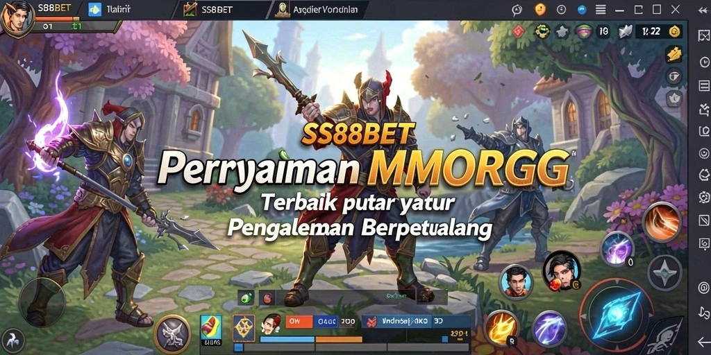Gameplay menakjubkan di dunia MMORPG SS88BET.