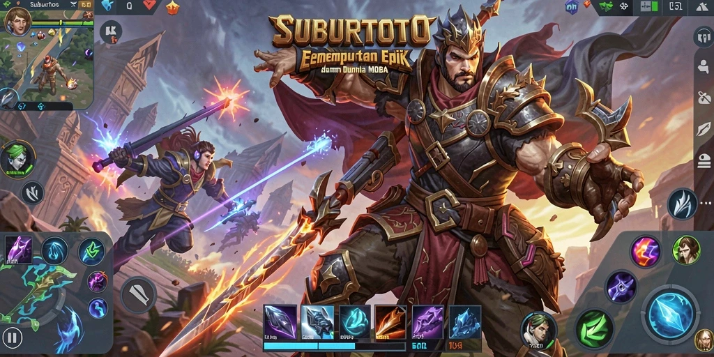 Tampilan gameplay intens dan seru dalam SUBURTOTO.