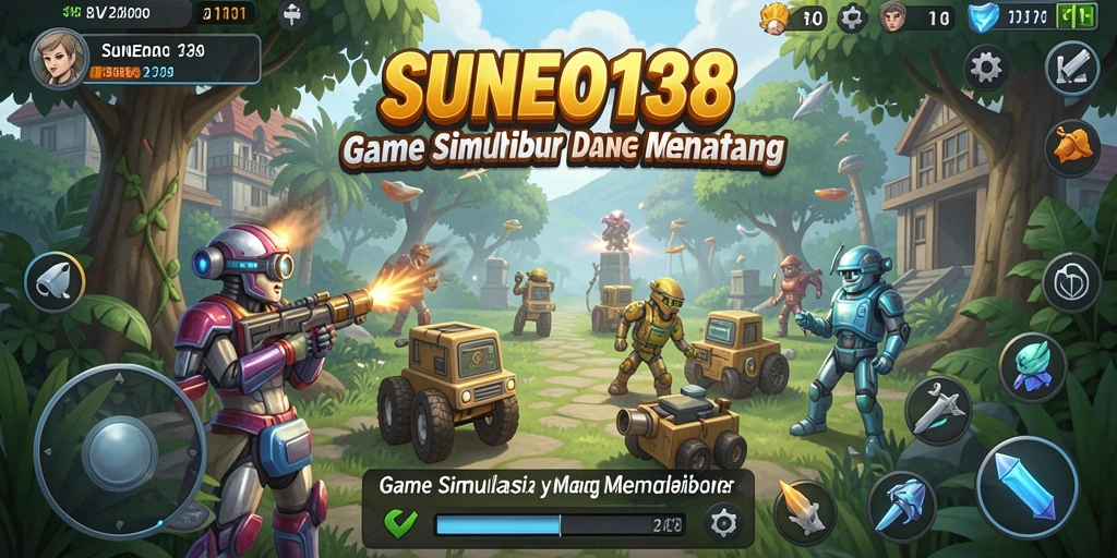 Tampilan gameplay SUNEO138 yang menarik dan interaktif.